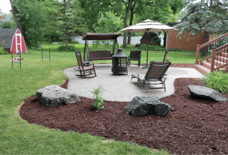 Spring Patio and Hardscape